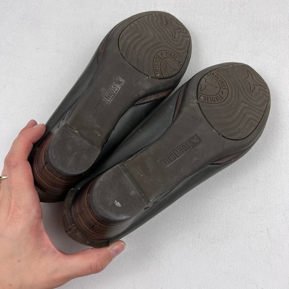 Pikolinos Gandia Square Toe Low Heel Slip On Shoes - Picture 7 of 7